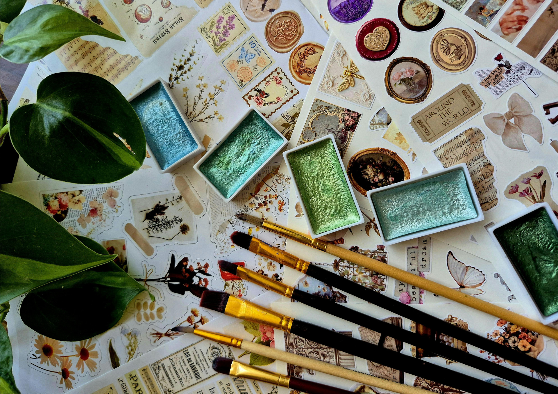 Ateliers d'illustrations et peintures