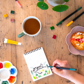 Coloring book A6 - Wild