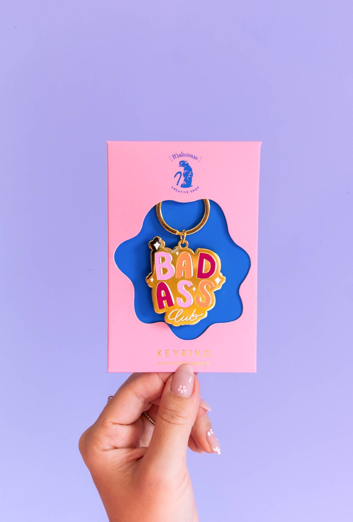 Porte-clé Badass Club