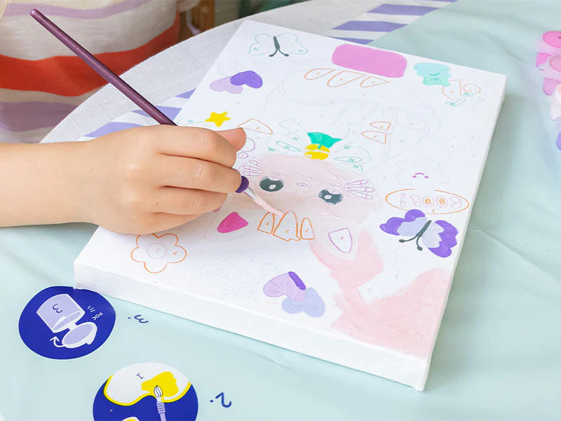 Peinture Numéro enfant - Maneki Neko