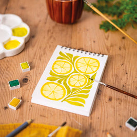 Coloring Book A6 - Tropical