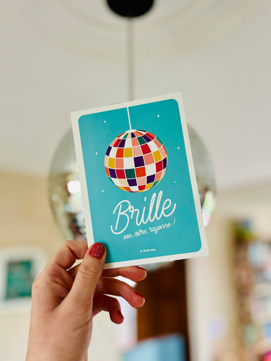 Carte postale Brille