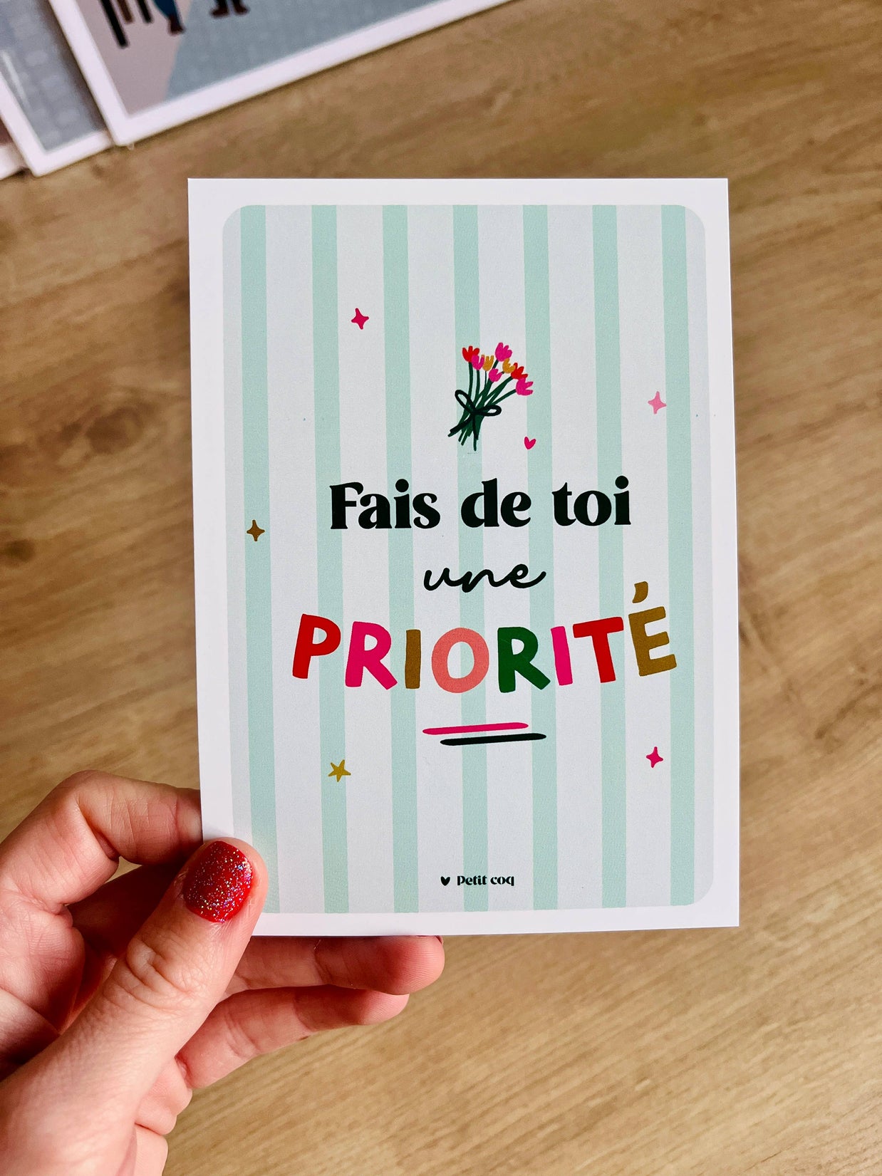 Carte postale Priorité