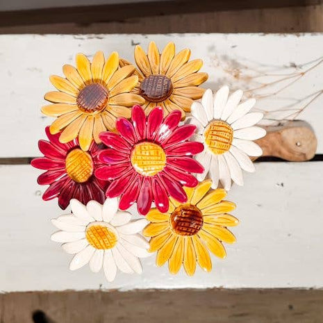 Fleur en céramique - Tournesol