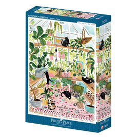 Puzzle 500 Pièces • Chats Botanistes