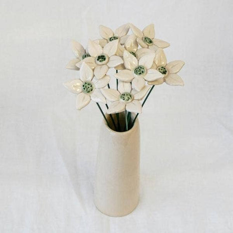 Fleur en céramique - Édelweiss