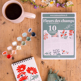 Peinture aux numéros - Fleurs des champs