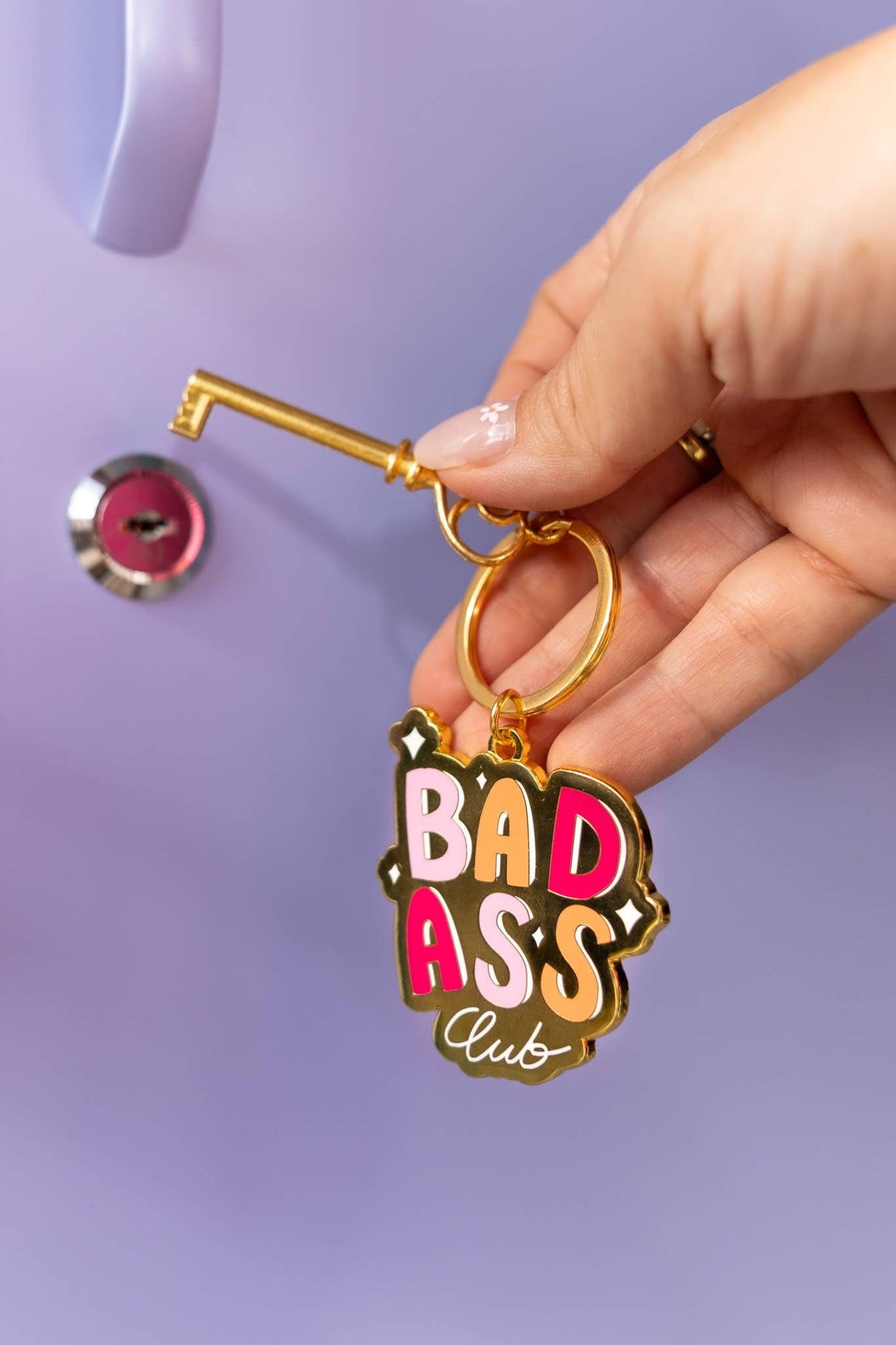 Porte-clé Badass Club
