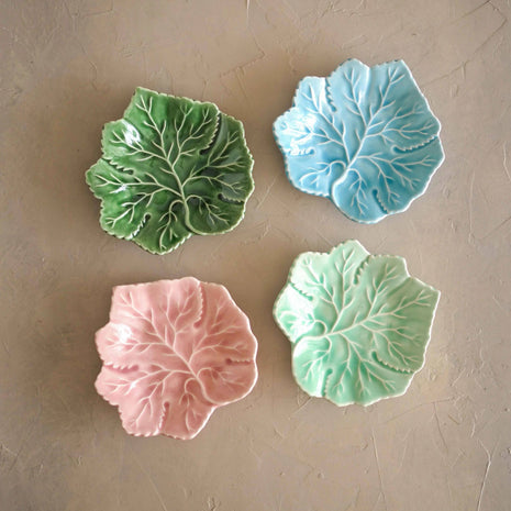 Coupelle feuille de vigne en céramique