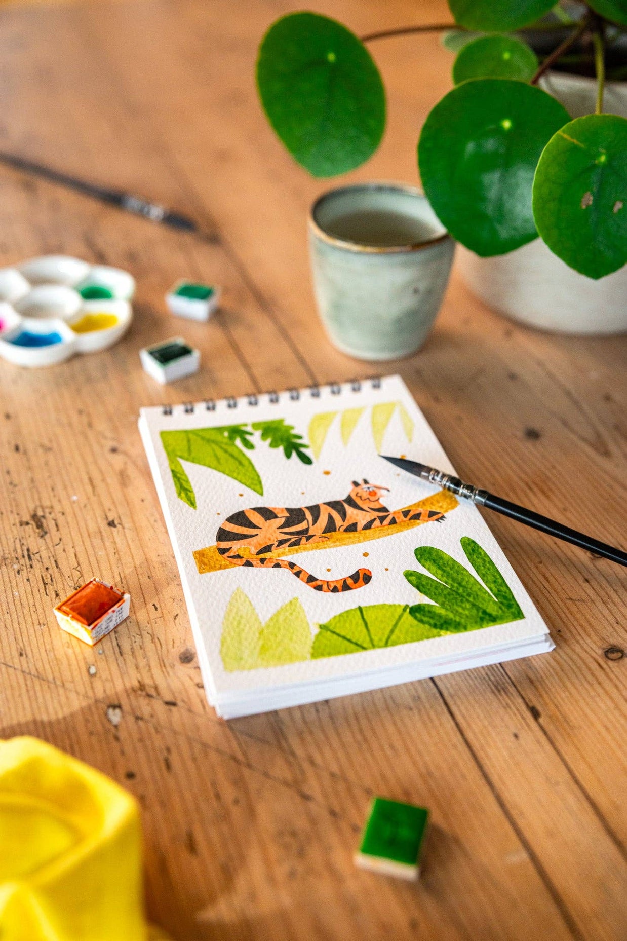 Coloring book A6 - Wild