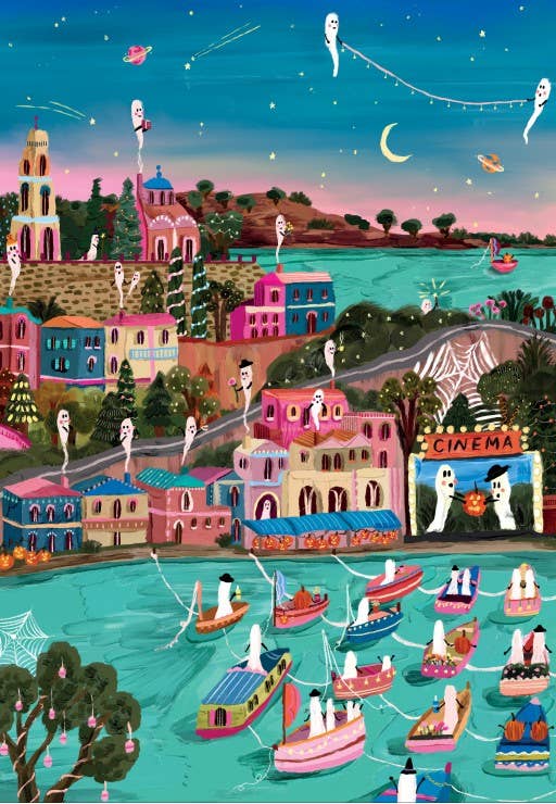 Puzzle 1000 Pièces • Cinéma Fantôme