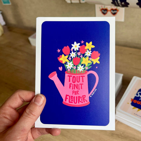 Carte postale Fleurir