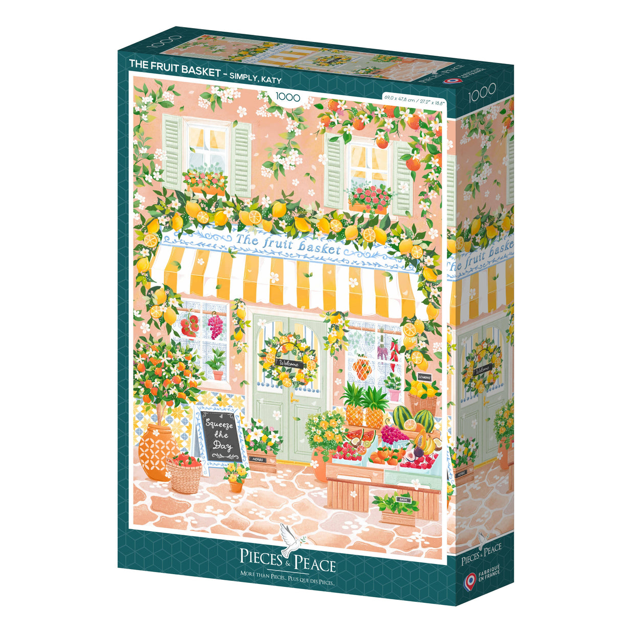 Puzzle 1000 Pièces - Le Panier à Fruits