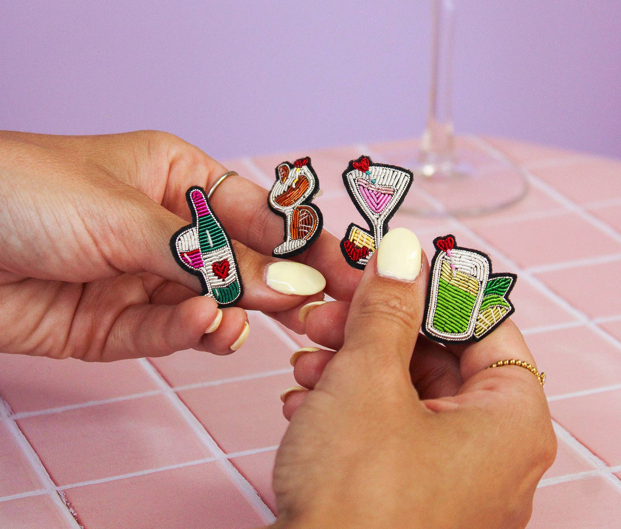 Broche Wine Lover
