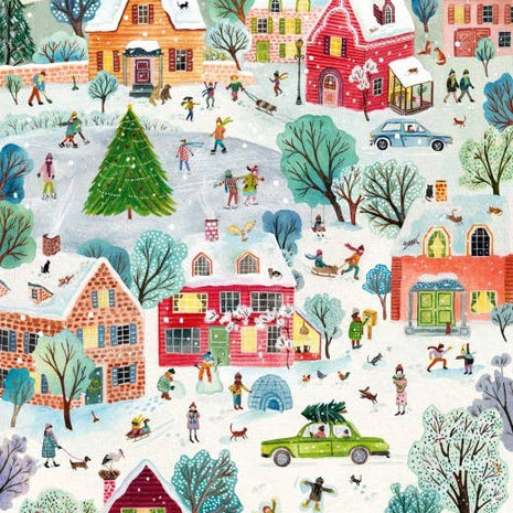 Puzzle 2000 Pièces - Le Village Enchanté de Noël