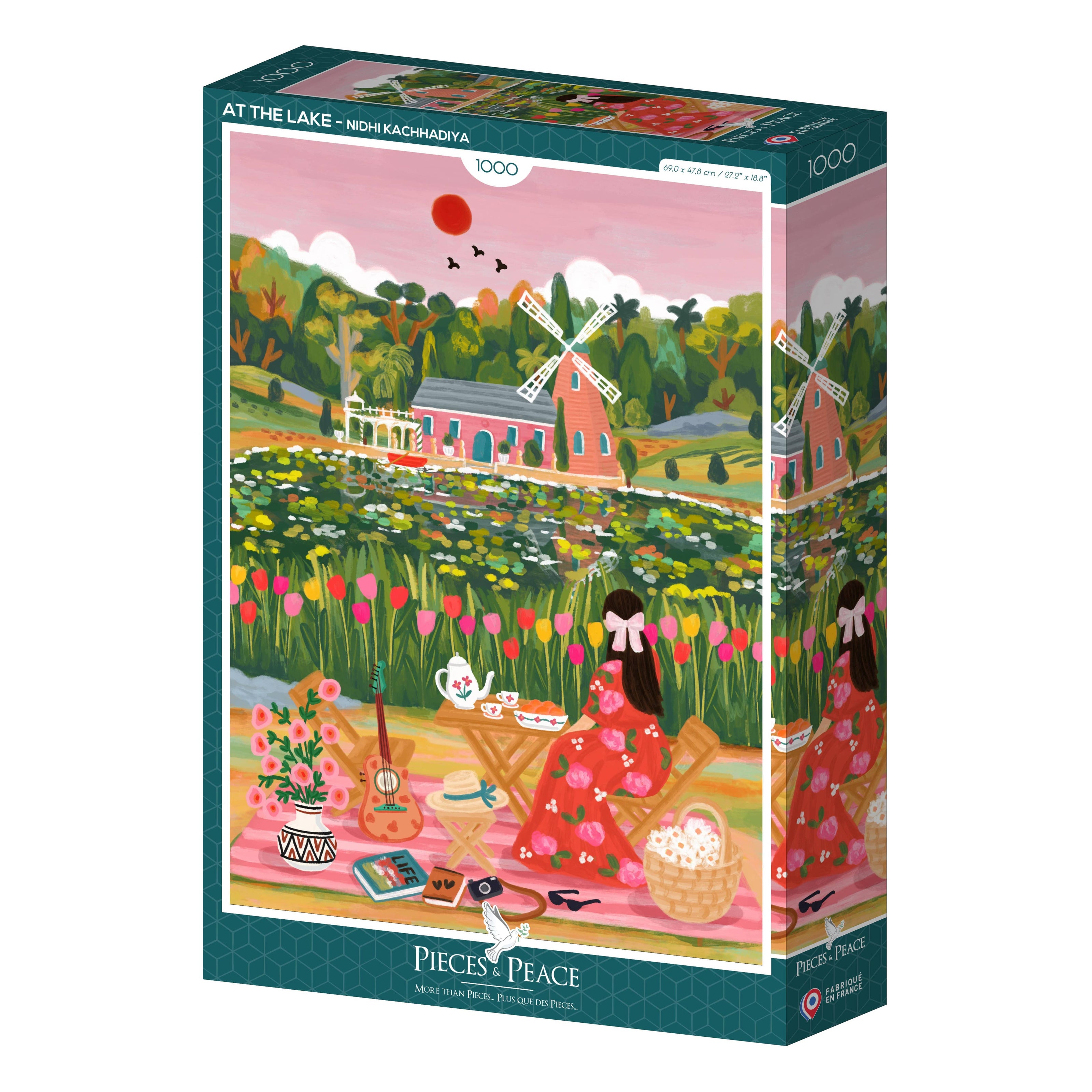 Puzzle 1000 pièces - Au Lac