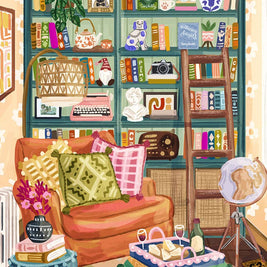 Mini-Puzzle 96 Pièces • Reading Cozy Spot
