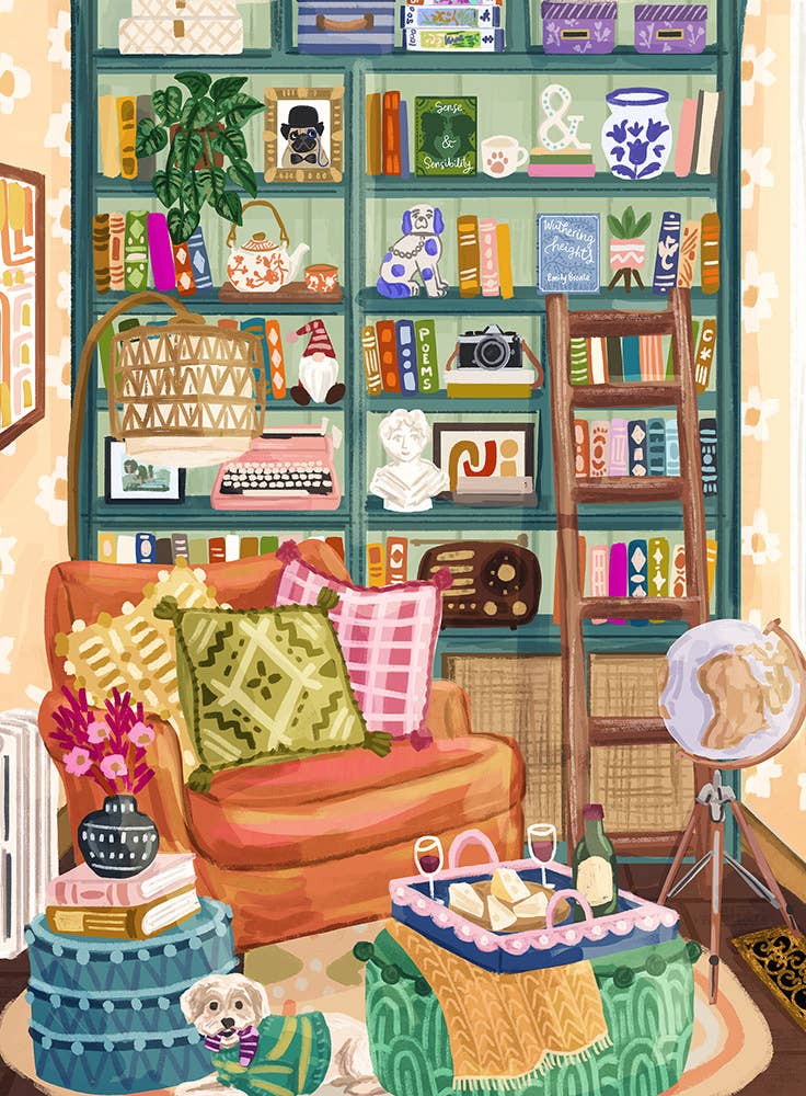 Mini-Puzzle 96 Pièces • Reading Cozy Spot