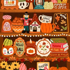 Puzzle 500 Pièces • Étagère d'Automne