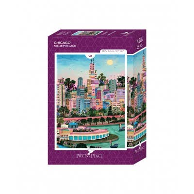 Mini-Puzzle 96 pièces - Chicago