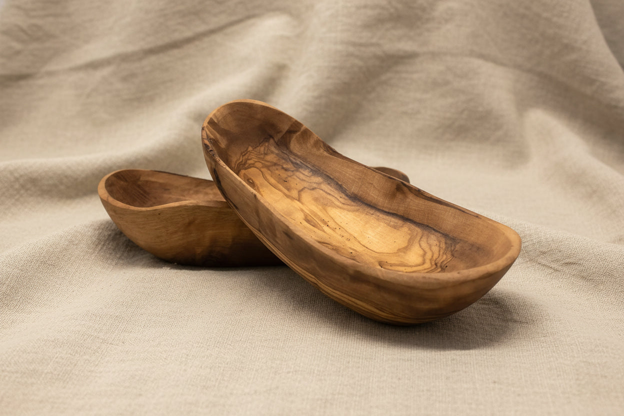 Mini Bol rustique en bois d'olivier