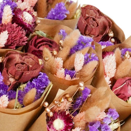 Fleurs séchées - Bouquet Bourgogne (04)
