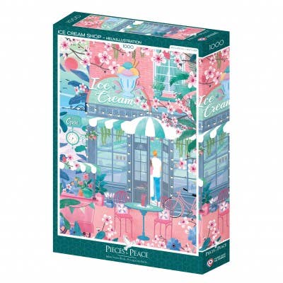 Puzzle 1000 Pièces - Magasin de Glaces