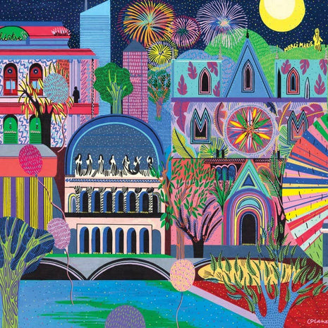 Puzzle 1000 pièces - Lyon Lumière