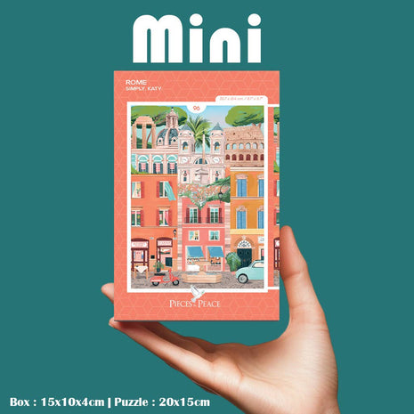 Mini-Puzzle 96 pièces - Rome