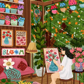 Puzzle 1000 Pièces • Cottage Confortable