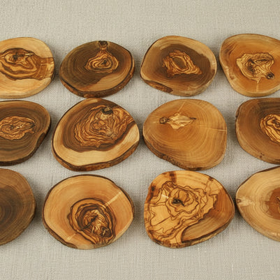 Sous-plat en bois d'olivier
