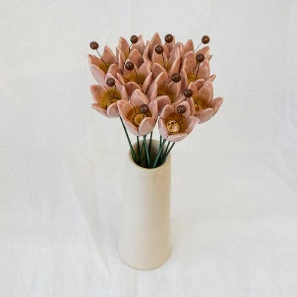 Tulipe • Fleur en Céramique