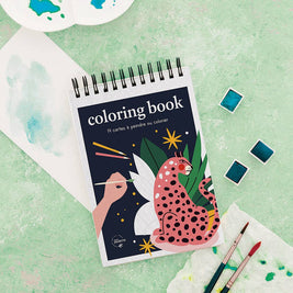 Coloring book A6 - Wild