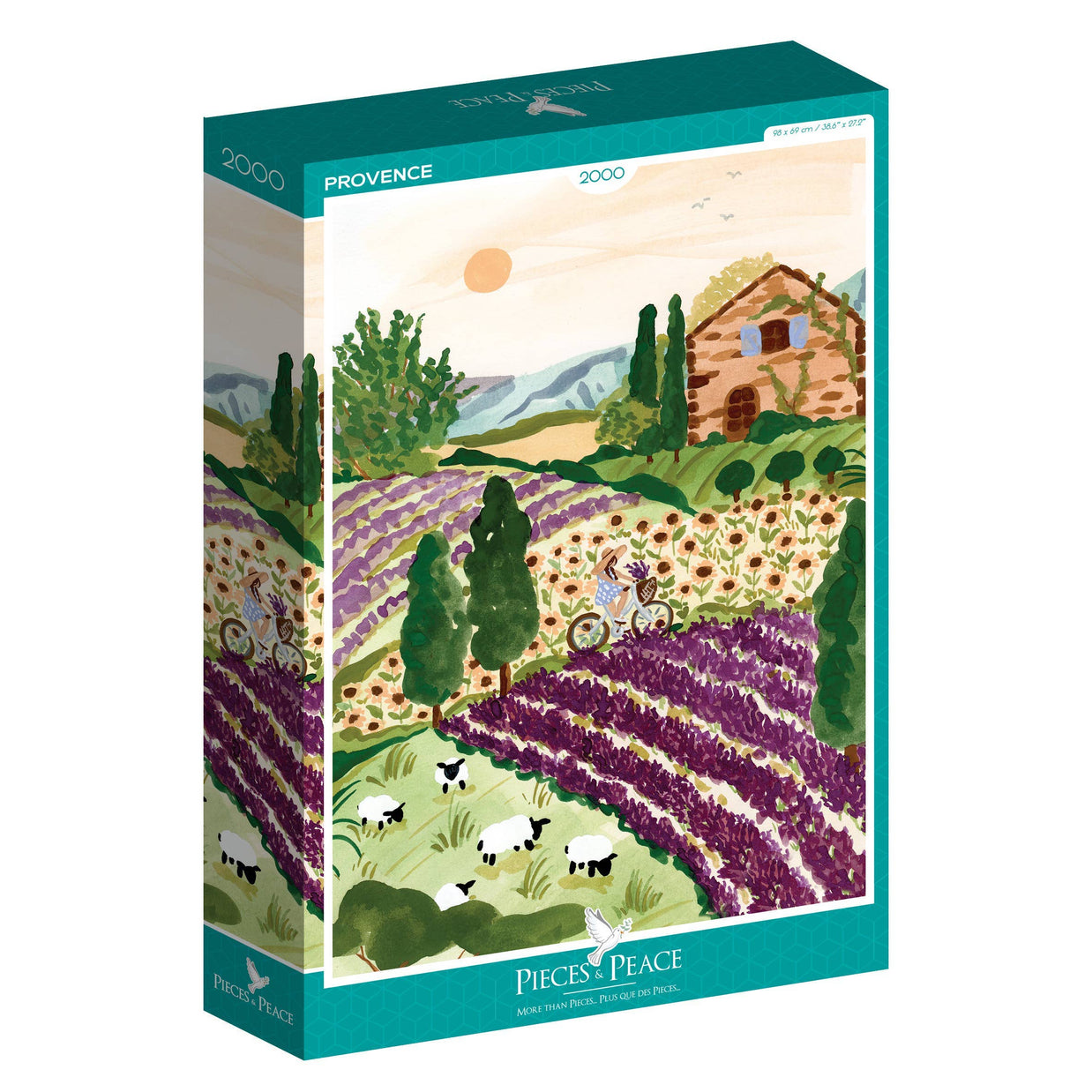 Puzzle 2000 pièces - Provence
