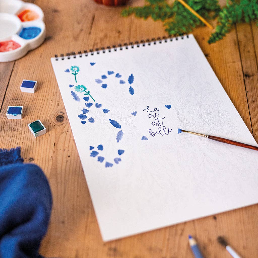 Coloring Book A4 - Petits bonheurs