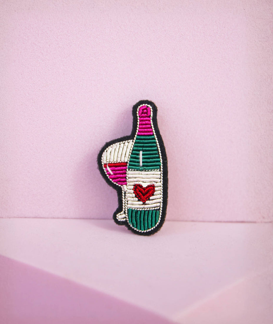 Broche Wine Lover