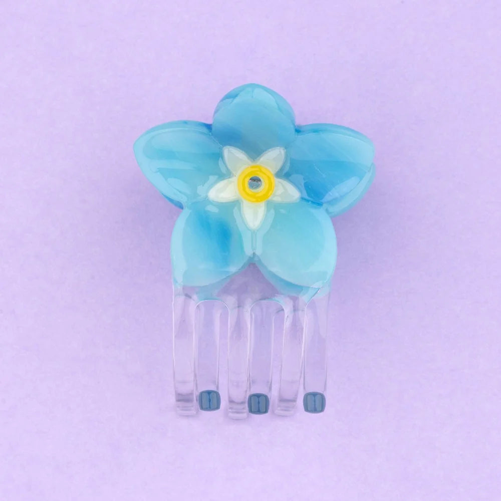 Mini pince à cheveux Myosotis