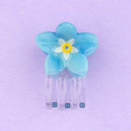 Mini pince à cheveux Myosotis