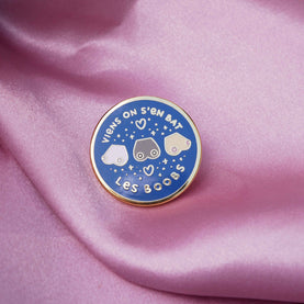 Pin'S On S'En Bats Les Boobs