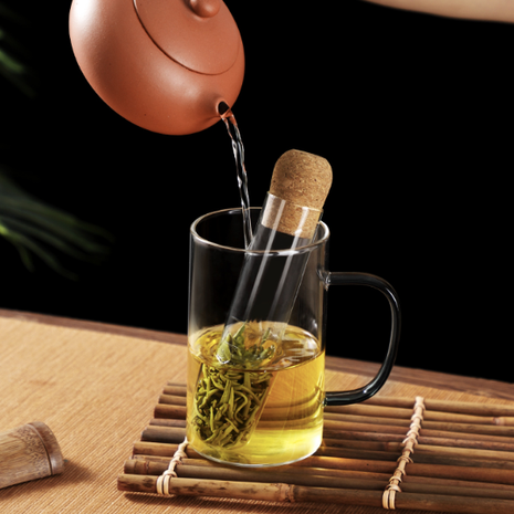 Infuseur à thé - Tube en verre