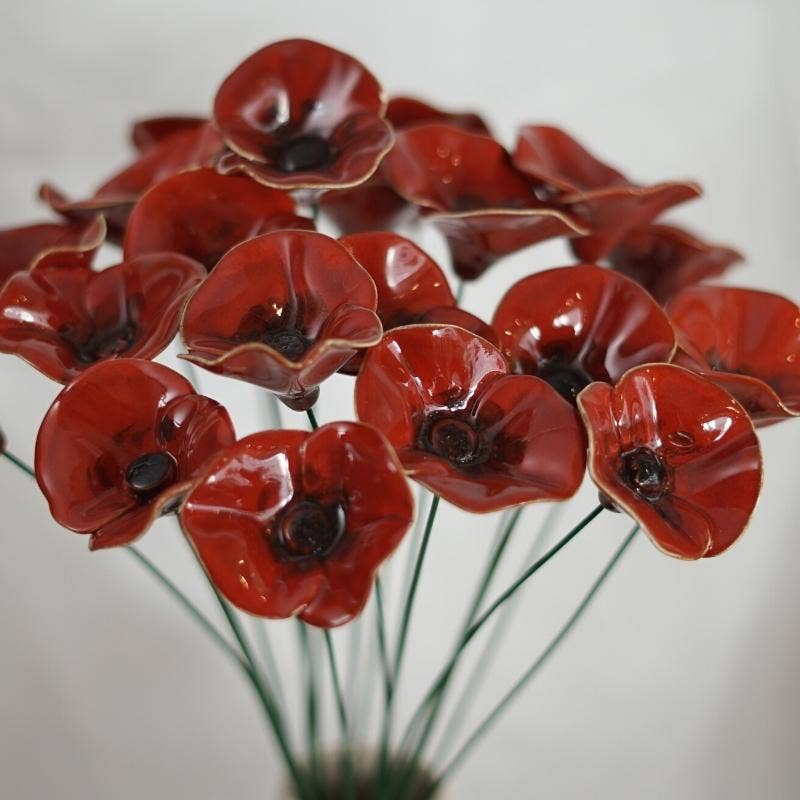 Coquelicot en Céramique