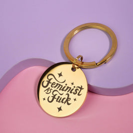 Porte-Clé Feminist As Fuck