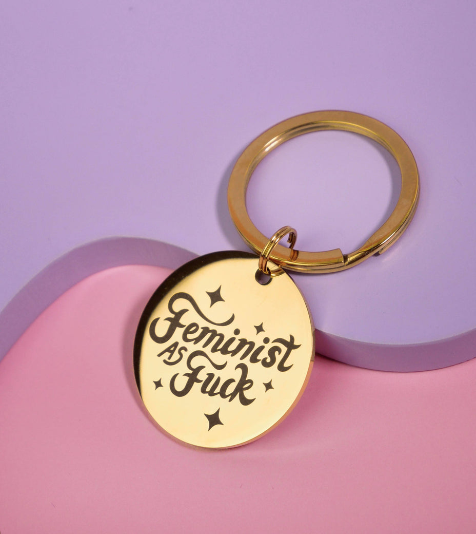 Porte-Clé Feminist As Fuck