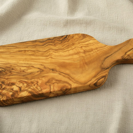 Planche en bois d'olivier
