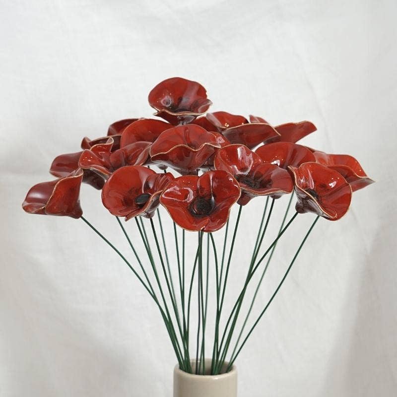 Coquelicot en Céramique