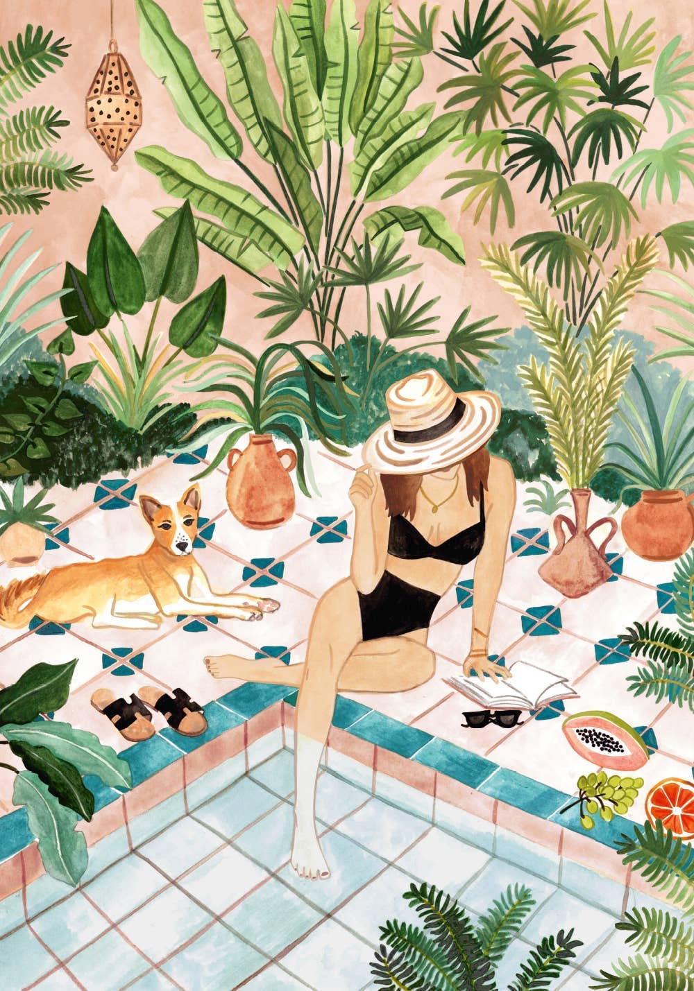 Puzzle 1000 pièces - Moroccan Dipping Pool