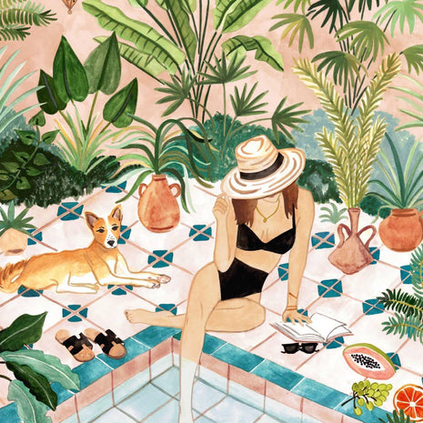 Puzzle 1000 pièces - Moroccan Dipping Pool