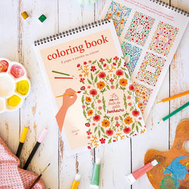 Coloring Book A4 - Petits bonheurs