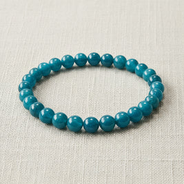 Bracelet pierres naturelles - Apatite - 6mm