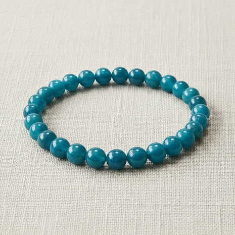 Bracelet pierres naturelles - Apatite - 6mm